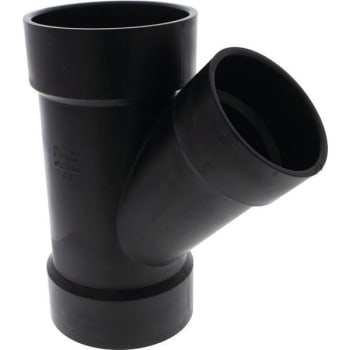 Image for Nibco 4 In. X 4 In. X 3 In. ABS DWV 45-Degree All Hub Reducing Wye from HD Supply
