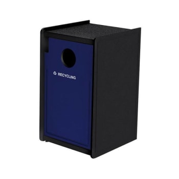 Image for Commercial Zone Earthcraft™ Single-Stream Recycle Side-Load Flat-Top Routed 30 G from HD Supply