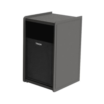 Image for Commercial Zone Earthcraft™ Single-Stream Trash Side Load Flat-Top Routed 30 Gal from HD Supply