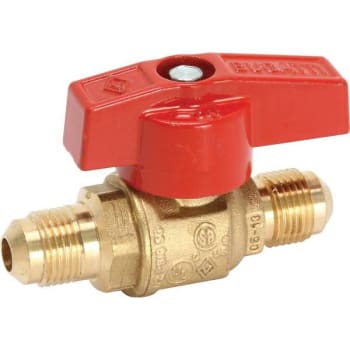 Premier 1/2 in. Flare x Flare Gas Ball Valve