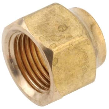 Anderson Metals 3/8" Brass Flare Nut Forged Package Of 10