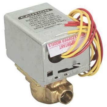 Image for Honeywell Zone Valve 1" Sweat 2-Way 24-Volt from HD Supply