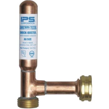 Image for IPS Water-Tite 86601 1/2 In. Male Sweat Shock-Buster Hammer Arrester from HD Supply