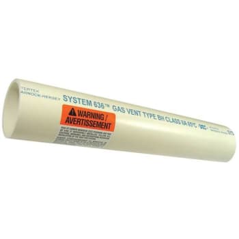 Ipex 3" Cpvc Gas Vent Pipe Plain End