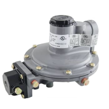 Excela-Flo Twin Stage Regulator 1/4 In. FNPT Inlet X 3/4 In. FNPT Outlet - 11 In. Wc Outlet