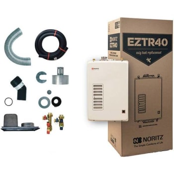 Image for Noritz 40 Gal. 0.5-6.6 Gpm Replacement Tank Liquid Propane Gas Tankless Water Heater Kit from HD Supply