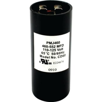 Image for 125 Volt 460-552 MFD Round Start Capacitor from HD Supply