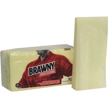 Image for Yellow Disposable Microfiber Cloth (4-Case) from HD Supply