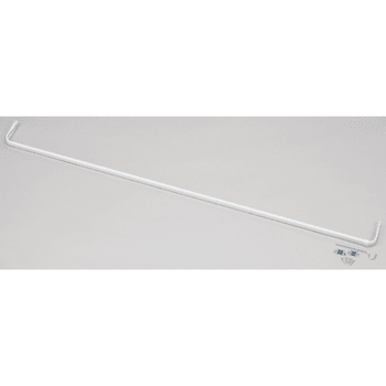 Fantasia Drapery Hardware White Single Curtain Rod 28 To 48