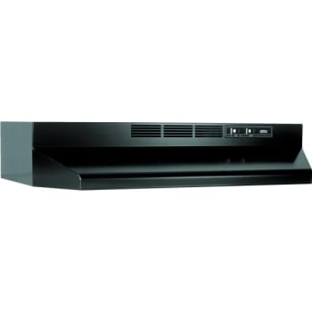 Image for Broan® 30" Black Range Hood Non Vented w/EZ1 Installation Brackets from HD Supply