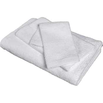 RLHC Hand Towel, 16x30", 3 Lbs/Dozen, White, Case Of 120
