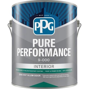 Image for Ppg Architectural Finishes Pure Performance Paint/primer In One Interior Eggshel from HD Supply