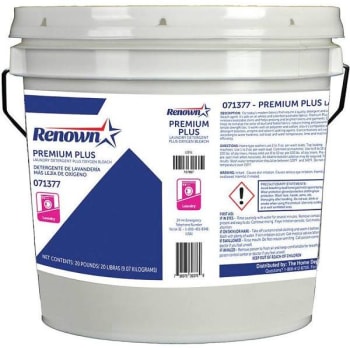 Image for Renown 20 Lb. Premium Plus Powder Laundry Detergent With Color Safe Bleach from HD Supply