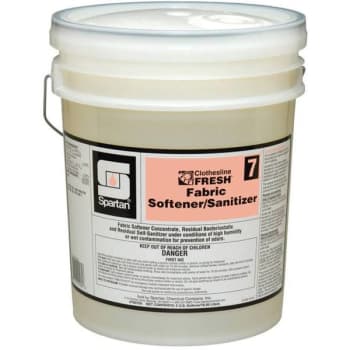 Spartan 5 Gal. Clothesline Fresh Fabric Softener/Sanitizer