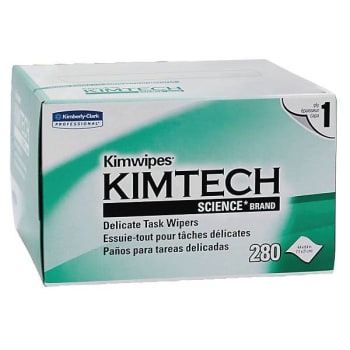 Image for Kimtech White 1-Ply Delicate Task Science Wipers (60-Case) from HD Supply