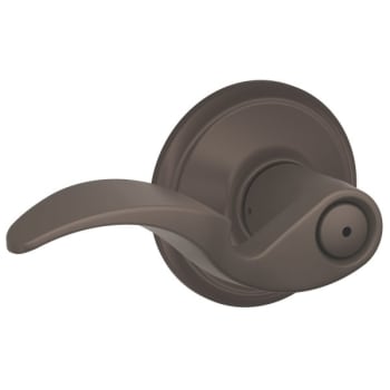 Image for Schlage F-Series Lock F40 Privacy Lever Avanti Lever (Oil Rubbed Bronze) from HD Supply