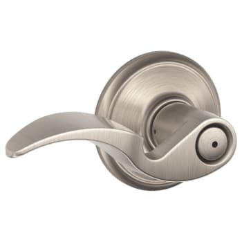 Image for Schlage F-Series Lock F40 Privacy Lever Avanti Lever (Satin Nickel) from HD Supply