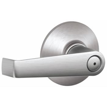 Image for Schlage F-Series Lock F40 Privacy Lever Elan Lever (Satin Chrome) from HD Supply