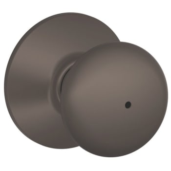 Image for Schlage F-Series Lock 40 Privacy Plymouth Knob (Oil Rubbed Bronze) from HD Supply