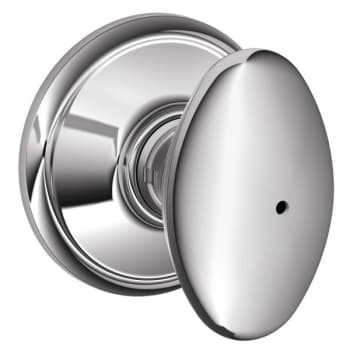 Image for Schlage F-Series Lock F40 Privacy St. Anne's Lever (Bright Chrome) from HD Supply