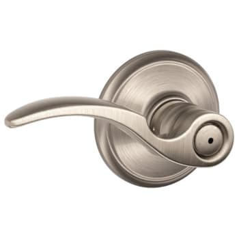 Image for Schlage F-Series Lock F40 Privacy Stratus Knob (Satin Nickel) from HD Supply