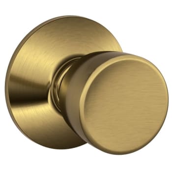 Image for Schlage F-Series Lock F10 Passage Bell Knob Style (Antique Brass) from HD Supply