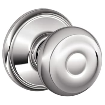 Image for Schlage F-Series Lock F10 Passage Georgian Knob (Bright Chrome) from HD Supply