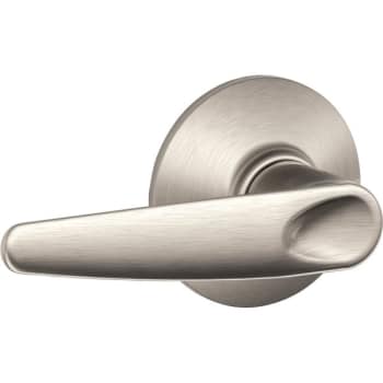 Image for Schlage F-Series Lock F10 Passage Jazz Lever Style (Satin Nickel) from HD Supply