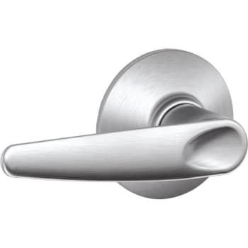 Image for Schlage F-Series Lock F10 Passage Jazz Lever Style (Satin Chrome) from HD Supply