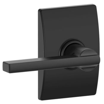 Image for Schlage F-Series Lock F10 Passage Latitude Lever Style (Matte Black) from HD Supply