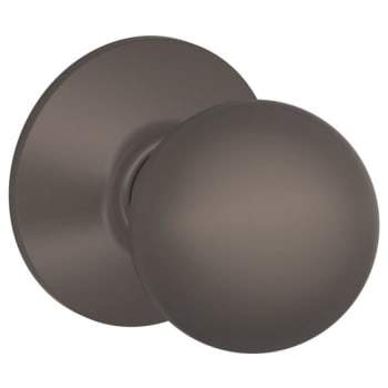 Image for Schlage F-Series Lock F10 Passage Orbit Knob Style (Oil-Rubbed Bronze) from HD Supply