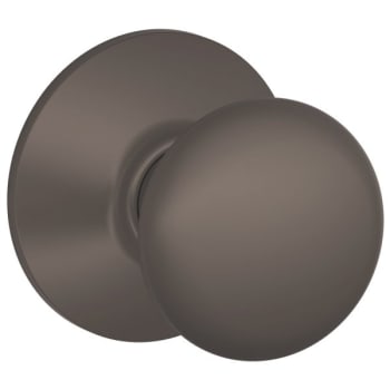 Image for Schlage F-Series Lock F10 Passage Plymouth Knob Style (Oil Rubbed Bronze) from HD Supply