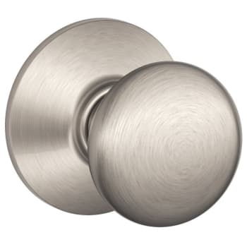 Image for Schlage F-Series Lock F10 Passage Plymouth Knob Style (Satin Nickel) from HD Supply