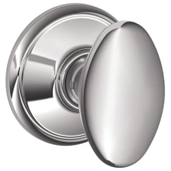Image for Schlage F-Series Lock F10 Passage Siena Knob Style (Bright Chrome) from HD Supply
