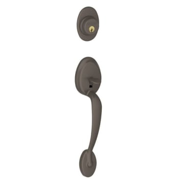 Image for Schlage F-Series Lock F58 Exterior Lever Plymouth Knob (Oil Rubbed Bronze) from HD Supply