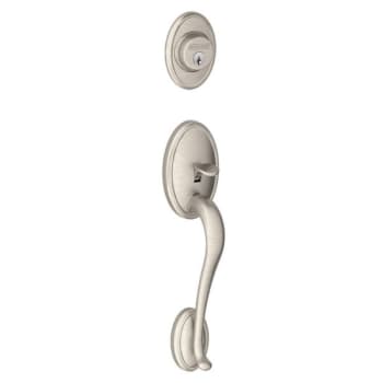 Image for Schlage F-Series Lock F58 Interior Style Wakefield Design (Satin Nickel) from HD Supply
