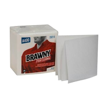 Image for Brawny Professional A400 1/4-Fold Disposable Wipes, 16 Boxes-Case from HD Supply