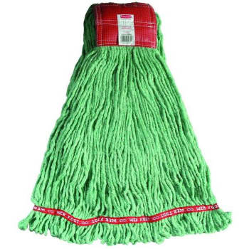 Image for Rubbermaid Commercial Large 5 In. Green Web Foot Wet Mop Shrinkless from HD Supply