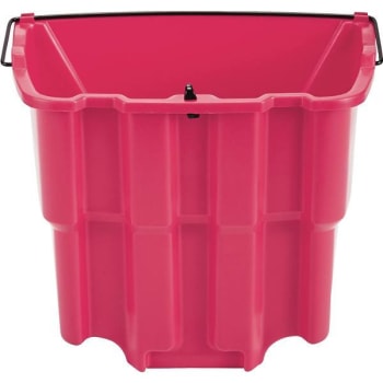 Image for Rubbermaid Commercial Wavebrake 4.5 Gal. Red Plastic Dirty Water Bucket from HD Supply