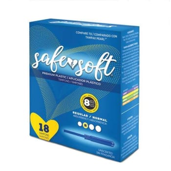 Image for Safe And Soft Tampons (12-Case) from HD Supply