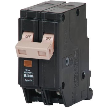 Image for Eaton Ch 15 Amp 2-Pole Circuit Breaker W/ Trip Flag from HD Supply
