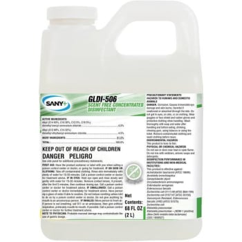 Image for Sany+ 2 L. Scent-Free Concentrated Disinfectant from HD Supply