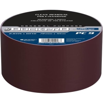 Duck Pro By Shurtape Contractor Grade, Colored Cloth Duct Tape Burgundy