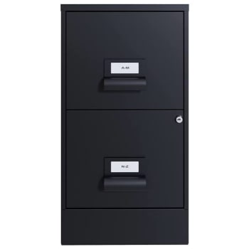Image for Hirsh 18 In Deep 2 Drawer Letter Width Vertical File Cabinet, Black from HD Supply