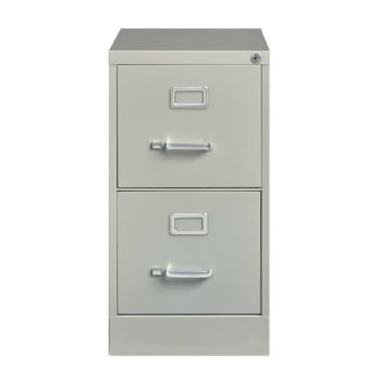 Image for Hirsh 22" Deep 3 Drawer Letter Width Commercial Vertical File Cabinet, Gray from HD Supply