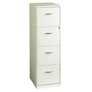 Image for Hirsh 22" Deep 4 Drawer Letter Width Commercial Vertical File Cabinet, Gray from HD Supply