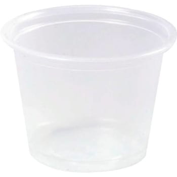 Image for Dart Plastic 1 Oz. Portion Clear Cups (2500-Case) from HD Supply