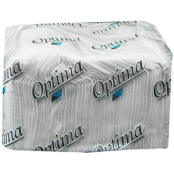Image for Optima 13 In. X 12 In. White 1-Ply Off-Fold Dispenser Napkin (15-Case) from HD Supply