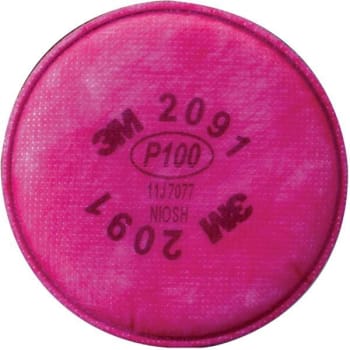 Image for 3M Particulate Filter Replacement Respirator Cartridge (100-Case) from HD Supply