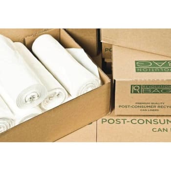 Image for Revolution Bag 30 Gal. 30 In. X 36 In. 0.30 Mil. Natural Trash Can Liner (20-Case) from HD Supply